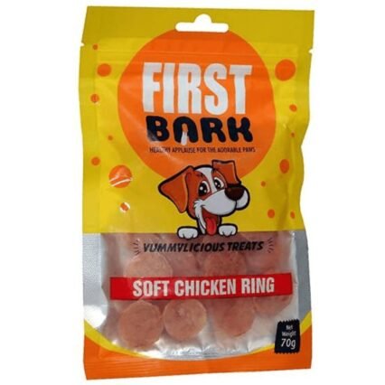 First Bark Soft Chicken Ring – 70gm