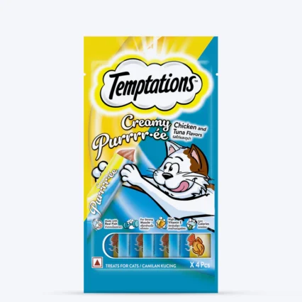 Temptation  puree chk&tuna | 48gm |