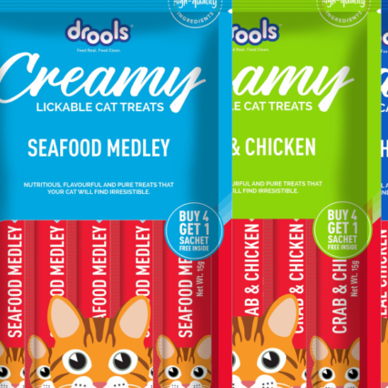 Drools creamy treat cats | 375gm |