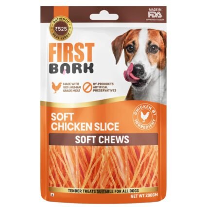 First Bark Soft Chicken Slice – 70gm