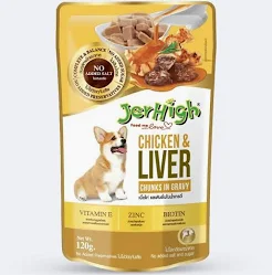 JerHigh Chicken & Liver Gravy in Pouch-120gm