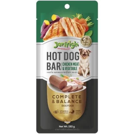 JerHigh Hot Dog Bar – Chicken Meat – 150g