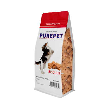 Purepet  Dog biscuits chicken | 800gm | Drools