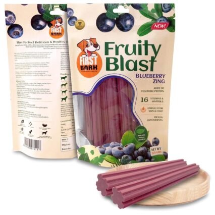 First Bark Fruity Blast Blueberry – 225gm
