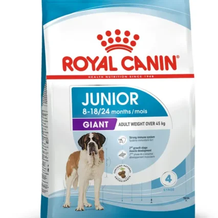Giant range for adult weight 45kg junior | 3.5kg , 15kg | Royal Canin