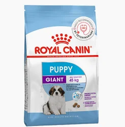 Giant range for adult weight 45kg puppy | 1kg , 3.5kg , 15kg | Royal Canin