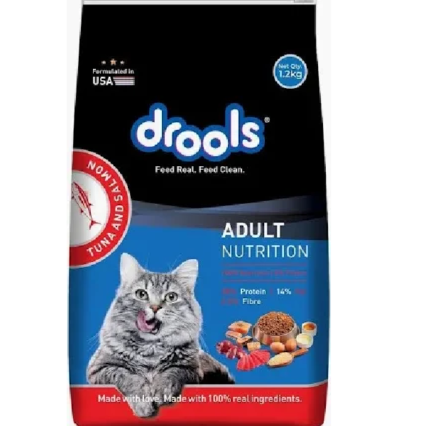 Drools adult tuna & salmon  | 1.2kg ,  3 kg , 7kg |
