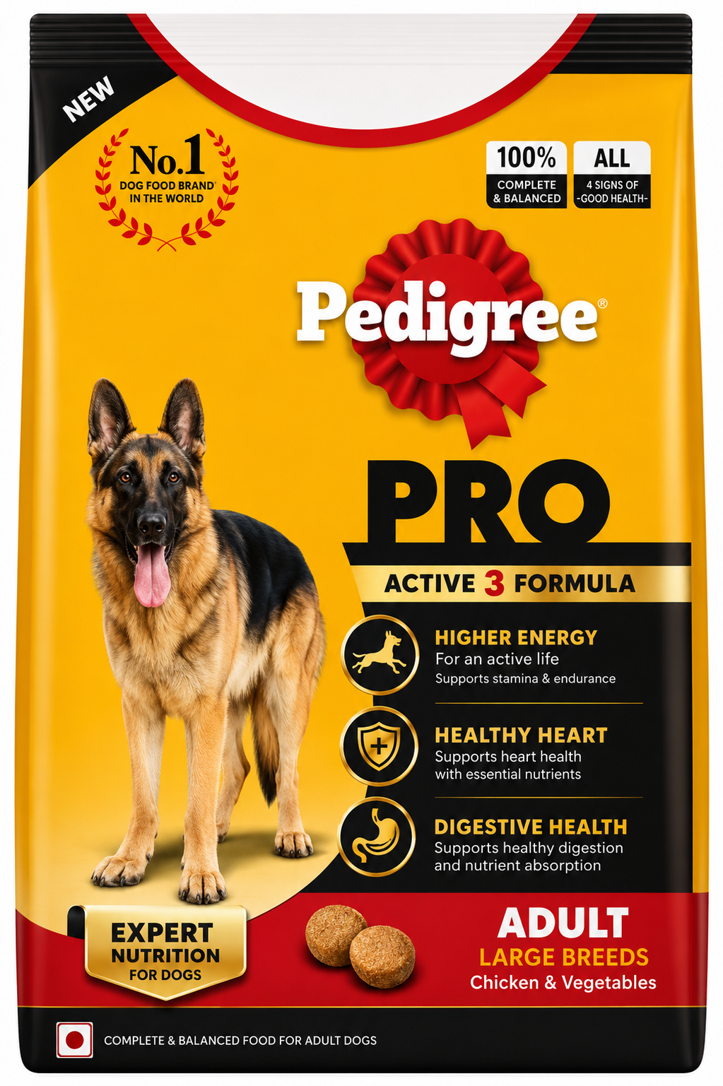 Adult Large Breed | 1.2kg , 3kg , 10kg | Pedigree