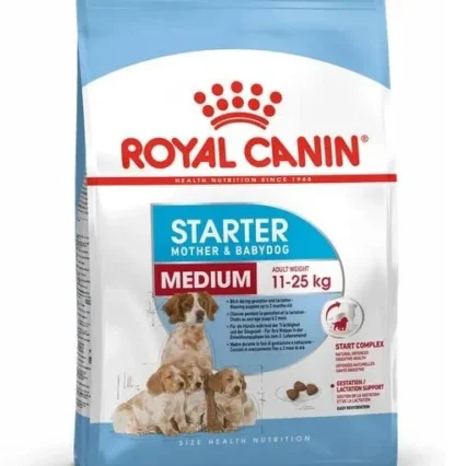 Medium range for adult weight 11/25kg starter | 1kg , 4kg , 12kg | Royal Canin