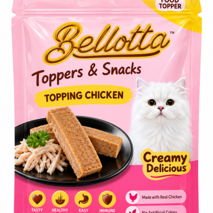 Bellotta Kitten Pouch Topping Chicken – 65g