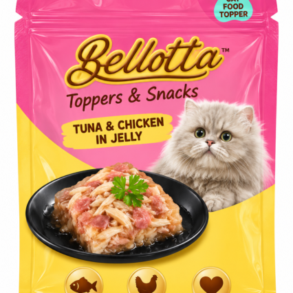 Bellotta Kitten Pouch Tuna & Chicken in Jelly – 85g