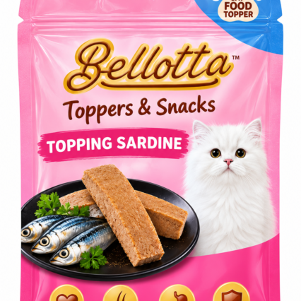 Bellotta Kitten Pouch Topping Sardine – 65g