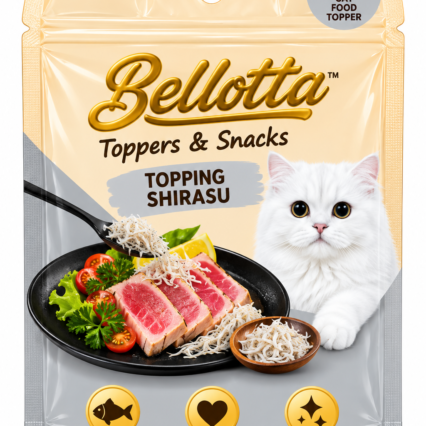 Bellotta Adult Pouch Topping Shirasu – 85g