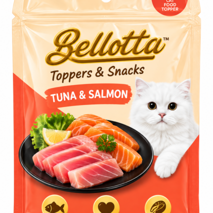 Bellotta Adult Pouch Tuna & Salmon – 85g