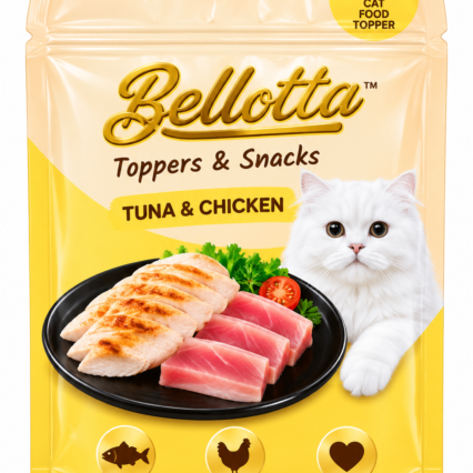 Bellotta Adult Pouch Tuna & Chicken – 85g
