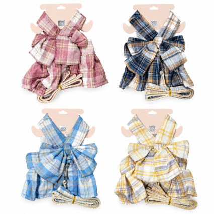 Cat/Dog Leash & Bow Tie Harness