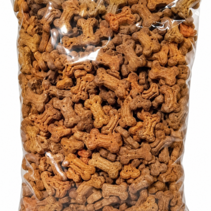 Puppy Brown Bone Shape Biscuits| Big , Small | 1KG