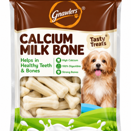 Gnawlers Calcium Milk Bone – 12 in 1