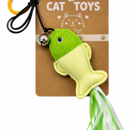 Cat Toy - Canvas Fish