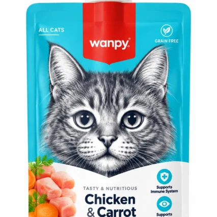 Wanpy Chicken & Carrot – 90gm