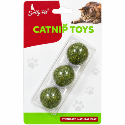 Cat nip toys 3 balls