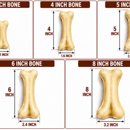 Bone | 3 inch , 4 inch , 5 inch , 6 inch , 8 inch