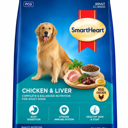 Smart Heart Chicken & liver  | 0.5kg ,1.5kg , 3kg ,10kg , 20kg