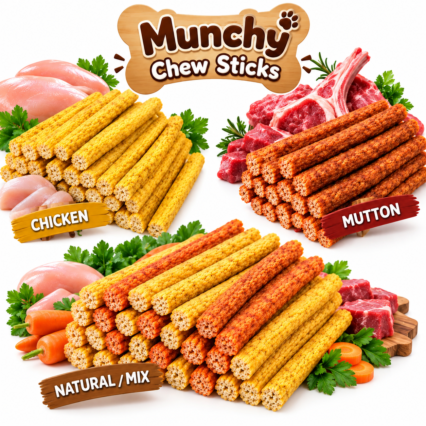 Munchy Chew Sticks |  900 Gm , 1 Kg