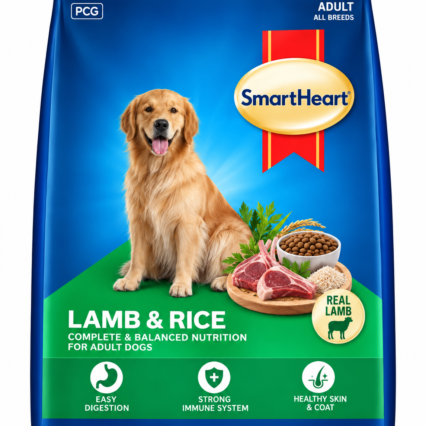 Smart Heart Lamb & rice   |  3kg , 7kg , 20kg
