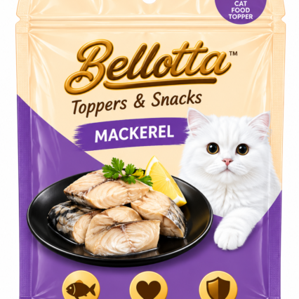 Bellotta Adult Pouch Mackerel – 85g