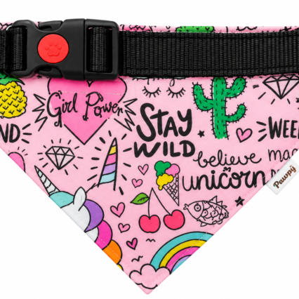 Bandana with neck collar
