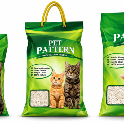 Pet pattern cat litter plain 5kg |10kg | 25 kg