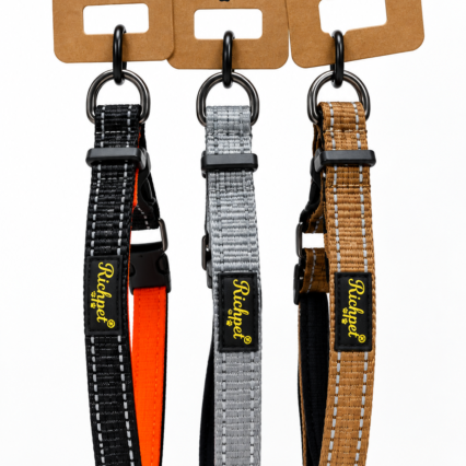Richpet Plush Collar – 15 mm | 20 mm | 25 mm | 32 mm