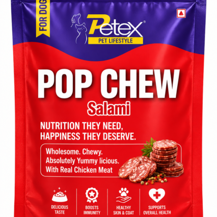 Petex Pop Chew Salami – 100 gm