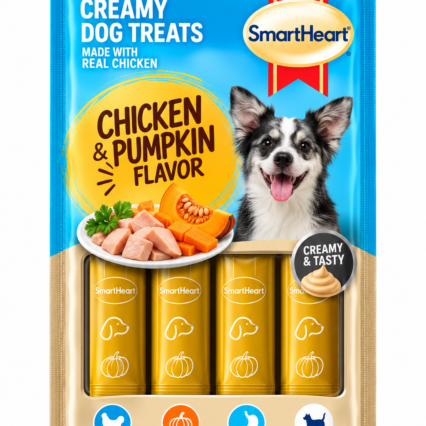 Smart Heart Creamy Treat Chicken & Pumpkin | 60gm