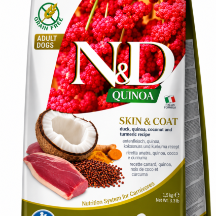 N&D Quinoa Skin & Coat   | 2.5kg , 7kg
