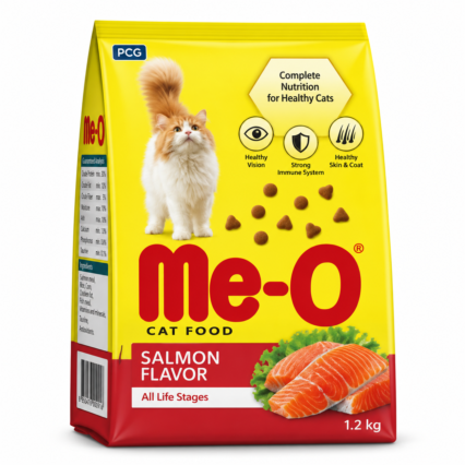 Me-O Salmon | 0.4kg , 1.1kg  , 7kg