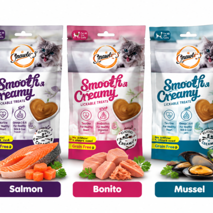 Gnawlers  Smooth & Creamy Cat Creamy Treat – 4x15g