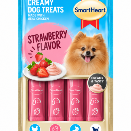 Smart Heart Creamy Treat Strawberry | 60gm