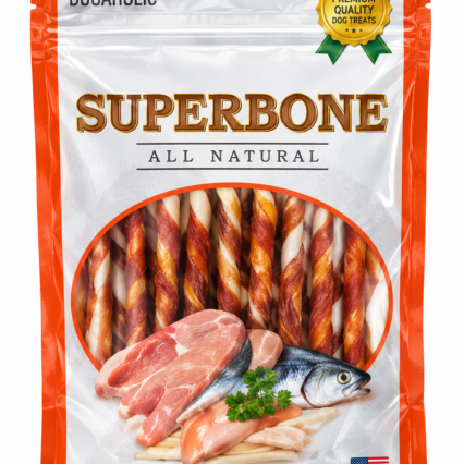Supper Bone Knotted Salmon Oil – 140g