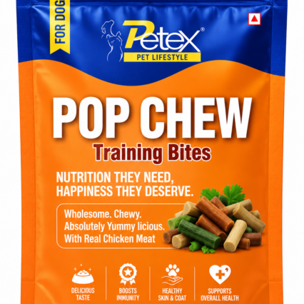 Petex Pop Chew Training Bites – 100 gm