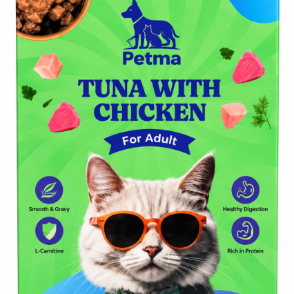 Petma Tuna with Chicken Gravy for Adult Cats – 85 gm