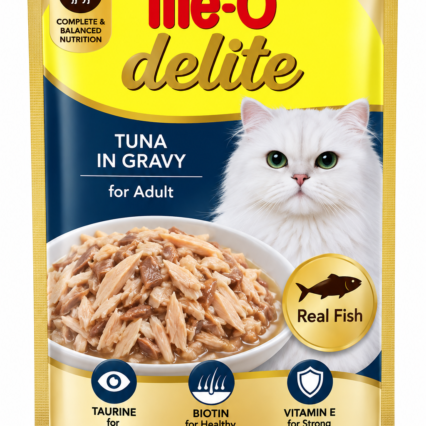 Me-O Delite Tuna in gravy for adult | 70gm
