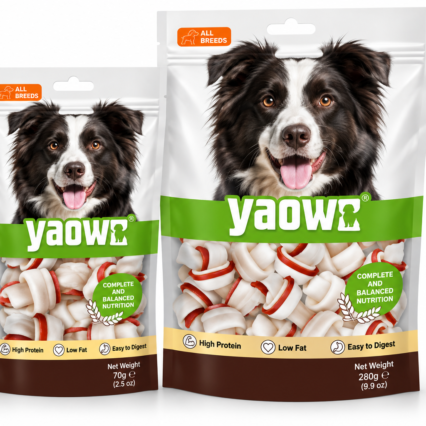 Yaoww Knotted Dog Treat 60g | 220g 2.5"