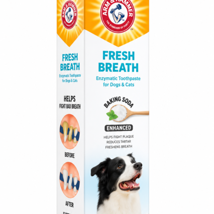 FRESH BREATH ENZYMATIC TOOTHPASTE (CHICKEN)