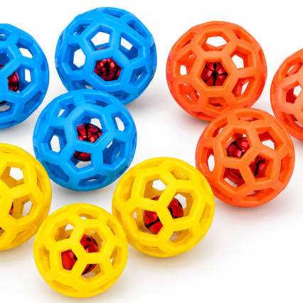BALL WITH BELL TOY FOR DOGS
