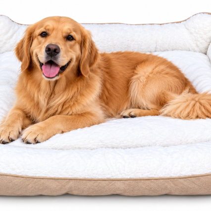 FURRY LOUNGER BED – LARGE