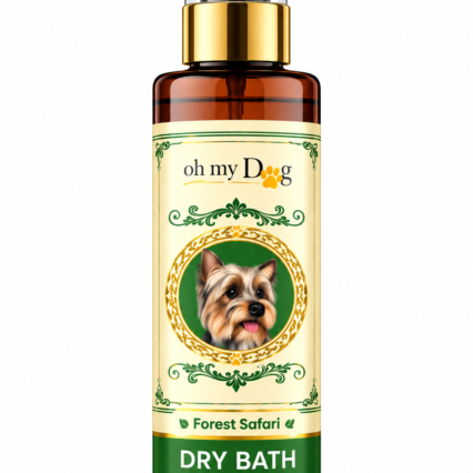 Oh My Dog Dry Bath 200ml Forest Safari