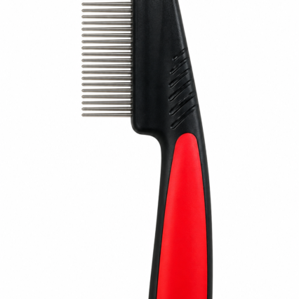 Plastic Handle Flea Comb Flat Handle